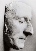 Thomas Pakenham His death mask in his alma mater Spain oil painting artist